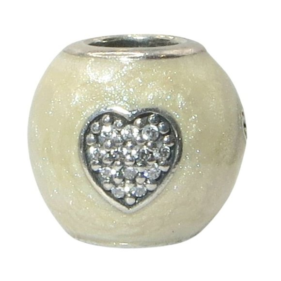 Pandora Pave Set "I Love My Pets" Charm - Picture 1 of 3
